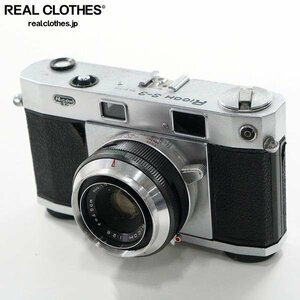 【ジャンク】RICOH/リコー S-3 RIKEN RICOH 1:2.8 f＝4.5cm フィルムカメラ レンジファインダーカメラ /000