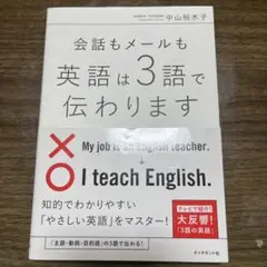 会話もメールも 英語は3語で伝わります