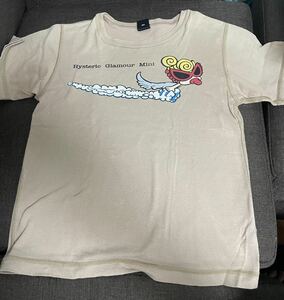 HYSTERIC MINI☆半袖☆120☆ヒステリックミニ☆Tシャツ☆キャミソール☆kidsトップス☆ヒスミニ☆子供服☆女の子☆中古