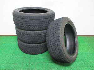 ZY638【送料無料】235/45R18 超溝高 9分山 ブリヂストン スタッドレス ★最新★ VRX3 ♪ 21年製 4本 激安 アコード マークX カムリ ボルボ