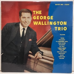 ●即決LP George Wallington / Trio and Septet mg12081 j41066 米盤、マルーンRvg手書き刻印、Mono