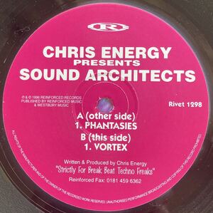 Chris Energy / Presents Sound Architects ◎ Drum&Bass / Drum