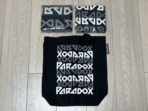 布袋寅泰 PARADOXグッズセット　Tシャツ、タオル、トートバッグ　未使用品、バラ売り不可