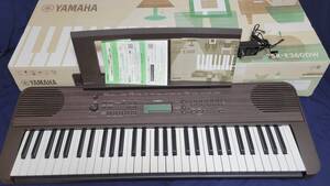 YAMAHA PSR-E360DW　電子ピアノ