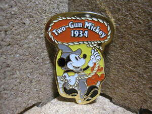 【3点以上落札送料無料】ディズニー Disney 限定 ピンバッジ ピンズ pins ミッキー Two-Gun Mickey 1934 多数出品中！同梱歓迎