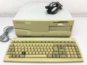 NEC PC-9821 Ra43 PC9821RA43YZ パーソナルコンピューター レトロ PC + 純正 キーボード CMP-6D1Y7 / F