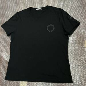 【レア】【美品】MONCLERモンクレール 半袖Tシャツ　黒　M