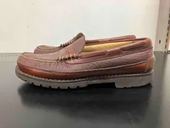 L.L.Bean エルエルビーン デッキシューズ ローファー レザー ブラウン ペニー サイズ7 25.0cm