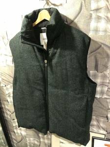 OAMC × Harris Tweed オーエーエムシー × ハリスツイード INFLATE GILET HARRIS TWEED ダウンベスト 定価20万 サイズM グリーン　FK