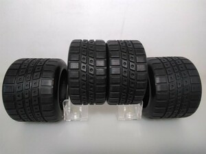 【希少 新品未使用】Arrows Racing Tyres(アローズ レーシング タイヤ)★1/8 Racer用★ラバーレインタイヤ★前後セット★即日発送★