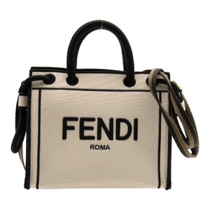 フェンディ 2wayショルダー バッグ ブランドオフ FENDI キャンバス 2wayショルダーバッグ キャンバス 中古 レデ