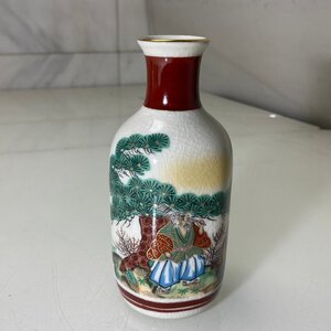 ▽M▽ 九谷焼 生山 徳利 酒 酒器 伝統工芸　芸品　陶磁器　和食器　A2211-126