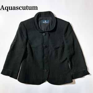 Aquascutum アクアスキュータム フォーマルジャケット ブラックフォーマル 黒 7 S レディース C102408-78