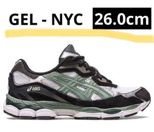 新品 asics GEL-NYC White/Ivy 26.0cm