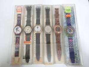 ■□41086 swatch スウォッチ 腕時計 6本 まとめ売り QZ クォーツ□■