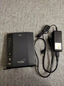 即決★　NEC WARPSTAR AtermWR8700N PA-WR8700N-HP　無線LANルーター　ACアダプタ有★