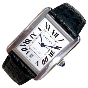 カルティエ Cartier タンクソロXL WSTA0029 ステンレススチール 腕時計 メンズ 中古