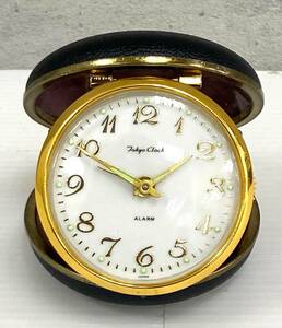 B#4336 TOKYO CLOCK 置時計 アンティーク ヴィンテージ レトロ 手巻き ゼンマイ 現状品