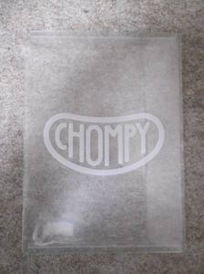 CHOMPY ミニクリアファイル