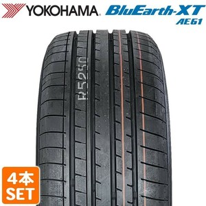 【2024年製】 送料無料 YOKOHAMA 235/55R19 101V BluEarth-XT AE61A ブルーアース ヨコハマタイヤサマータイヤ 4本セット