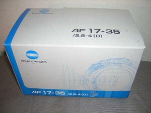 KONICA MINOLTA AF 17-35mm F2.8-4(D) レンス゛(中古良品)