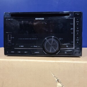 KENWOOD　2DIN　カーオーディオ　MP3/WMA/AAC対応デュアルサイズCD/USBレシーバー　DPX-U500　カラーチェンジ　中古品！！