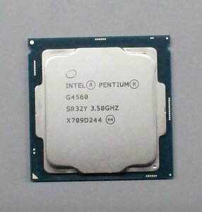 【テストOS OK】クリックポスト発送 1個 Intel CPU Pentium G4560 FCLGA1151/PC インテル デスク用 R080210