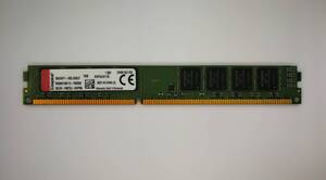 保証あり KINGSTON製 DDR3 1600 PC3-12800 メモリ 8GB デスクトップパソコン用