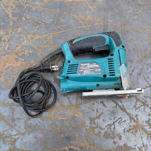 始動確認　送料無料　makita マキタ 日立工機 HITACHI ヒタチ 4327 電子ジグソー　 電気ノコギリ ジグソー　切断機　工具　替え刃付き