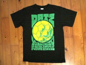 ☆☆吉本フットサルリーグ「DATZ」☆プリント半袖Ｔシャツ プリントスター製S 黒 ブラック