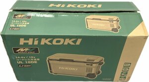 【本州限定発送】HIKOKI（ハイコーキ）18V コードレス冷温庫　UL18DE　WMGZ　36L　クーラーボックス　保温庫　フォレストグリーン