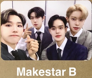 AB6IX SALUTE Makestar B オール 集合 トレカ ヨントン特典 ウン WOONG ドンヒョン DONGHYUN ウジン WOOJIN デフィ DAEHWI photocard