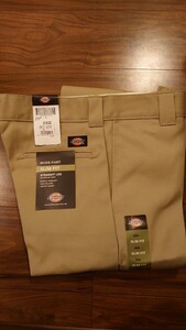 ディッキーズ DICKIES　873 W31 レングス30 KHAKI　Slimfit カーキ　874 ワークパンツ