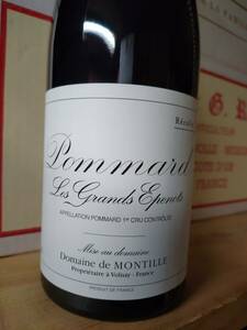 ドメーヌ・ド・モンティーユ.ポマール・1級・レ・グラン・ゼプノ 2002.750ml.D.de Montille.Pommard 1er Cru Les Grands Epenots 2002