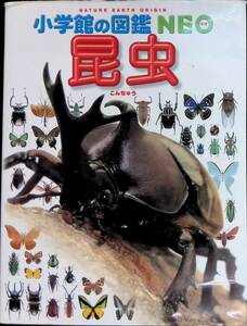 ★送料0円★　小学館の図鑑NEO　昆虫　2002年7月初版1刷　ZB240726M1