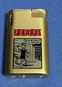 POPEYE ポパイ ガスライター ゴールド