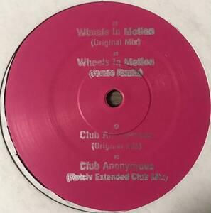 [ 12 / レコード ] Manhooker / Wheels In Motion Ep ( House ) Unterton メロディック ハウス