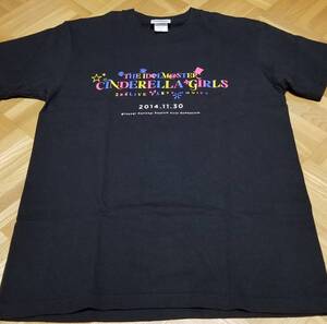 アイドルマスターシンデレラガールズ 2nd LIVE Tシャツ Ｍサイズ