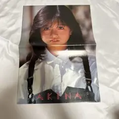 中森明菜　ポスター