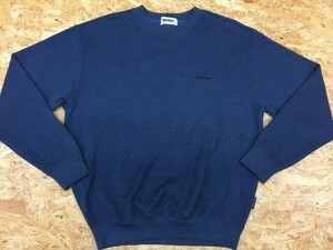 レノマ U.P renoma カットソー 両面に刺繍とワッペンロゴ 丸首 長袖 M メンズ