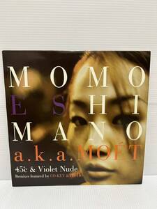 ◎Y378◎ LP レコード 嶋野百恵 45℃ & Violet Nude / Momoe Shimano A.K.A MOET