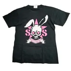 USA製 90s 00s シャカラビッツ スカルシット コラボ Tシャツ S