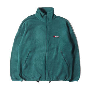 Berghaus バーグハウス ジャケット サイズ:L 90s POLARTEC フリース フルジップ ジャケット / 90年代 英国 イングランド製 UKアウトドア