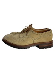 Tricker’s◆ドレスシューズ/UK7.5/CRM/スウェード/M5633