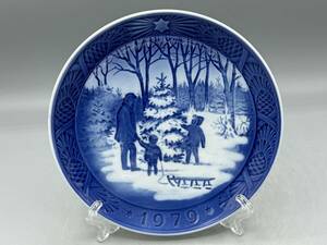 ロイヤルコペンハーゲン　クリスマスイヤープレート 1979年　絵皿 飾り皿 (794) 