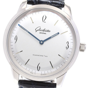 グラスヒュッテ・オリジナル GLASHUTTE ORIGINAL 1-49-12-01-04-04 セネタ シックスティーズ 手巻き メンズ _822063