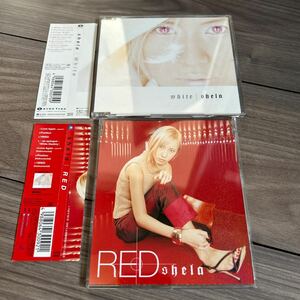 shela CD white / RED 2枚セット シェラ 帯付 希少