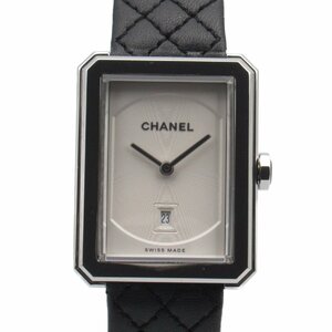 シャネル ボーイフレンド ブランドオフ CHANEL ステンレススチール 腕時計 SS/革 中古 レディース