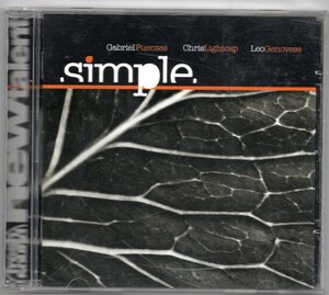 ♪ピアノトリオ Leo Genovese/Gabriel Puentes/Chris Lightcap-Simple♪