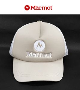 新品タグ付■マーモット/Marmot/ロゴメッシュキャップ 帽子 ぼうし トレッキング アウトドア キャンプ レジャーTOARJC44XB NAT■在庫限り■